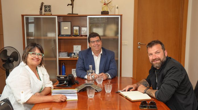 Nuno Batista recebeu Ljubomir Stanisic no município