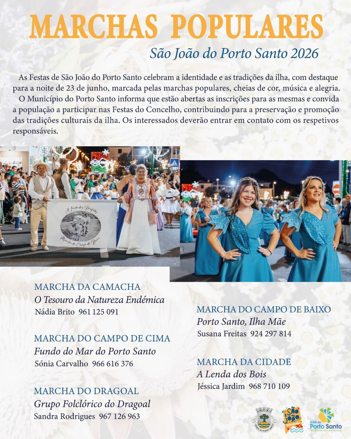 Estão abertas as inscrições para as Marchas Populares de São João!