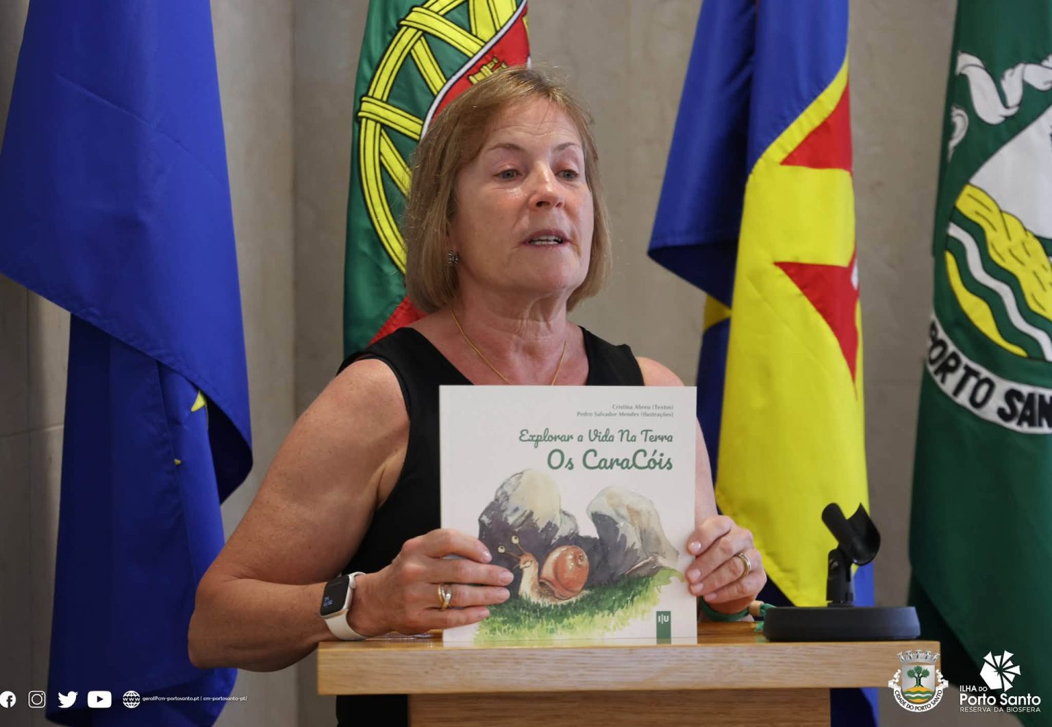 APRESENTAÇÃO DO LIVRO “EXPLORAR A VIDA NA TERRA – OS CARACÓIS”