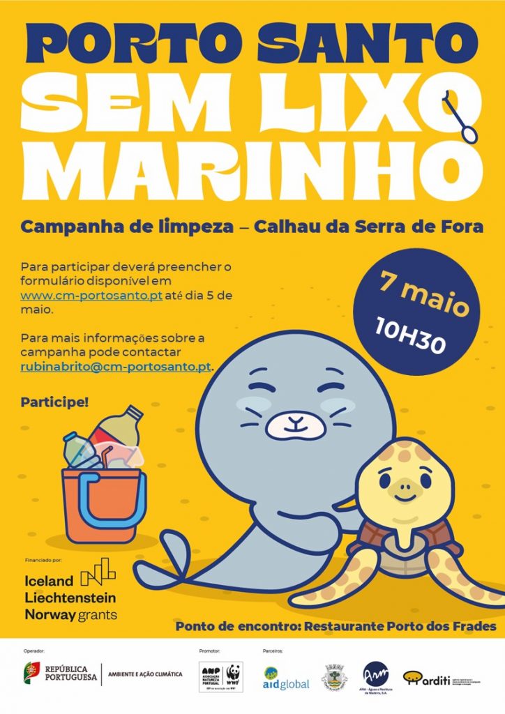 Campanha de Limpeza Costeira – Calhau da Serra de Fora – 7 de maio de 2022