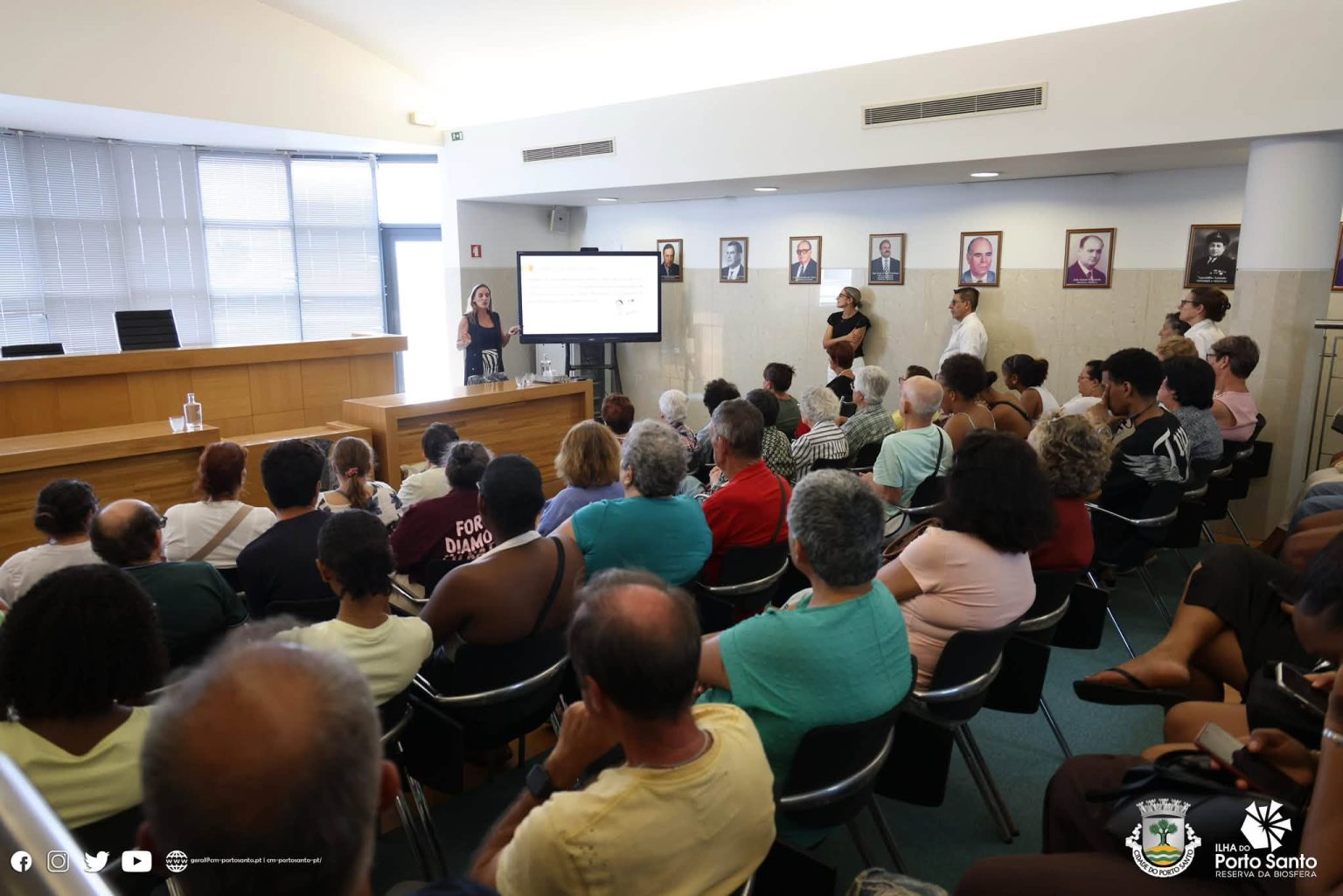 MUNICÍPIO DO PORTO SANTO ASSINALA DIA MUNDIAL DA ALIMENTAÇÃO COM PALESTRA SOBRE SAÚDE E SUSTENTABILIDADE